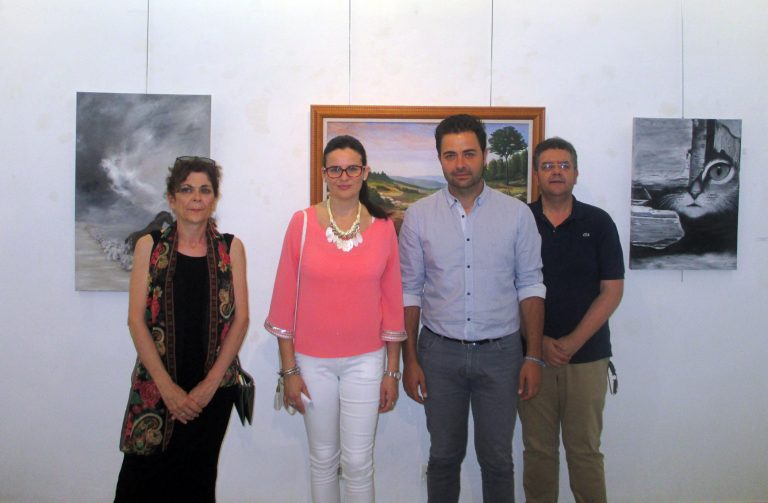 Inaugurada la exposición del Taller de Dibujo y Pintura de la UP