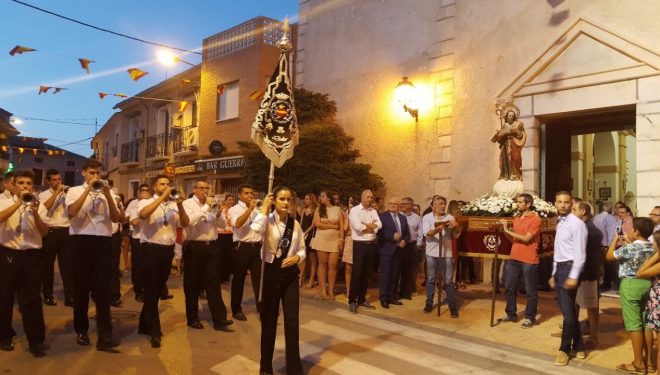 Finalizaron las fiestas de Agramón con la procesión en honor a San Joaquín