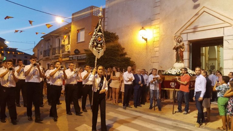 Finalizaron las fiestas de Agramón con la procesión en honor a San Joaquín