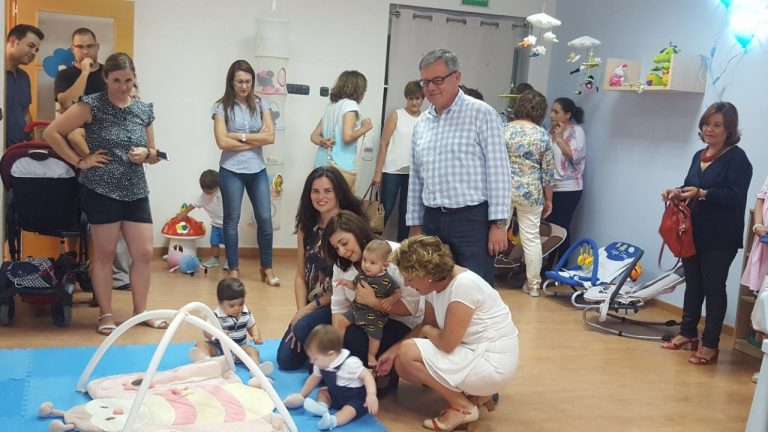 Inaugurada el aula para bebés en las Escuelas infantiles del barrio de El Calvario