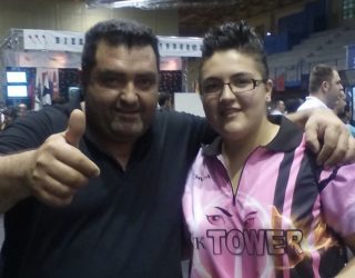 Almudena Fajardo campeona de España de dardos electrónicos