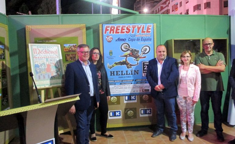 La final de la Copa de España de Freestyle  de Motocross llega a Hellín