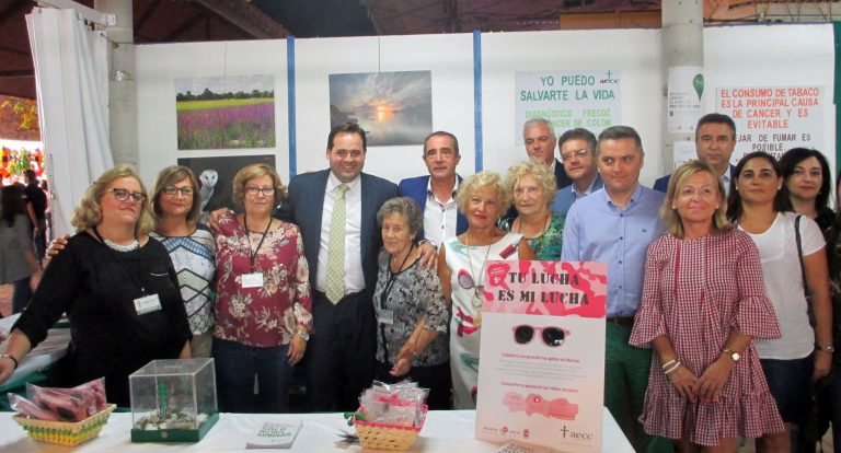 Visita del presidente provincial del Partido Popular, Francisco Núñez
