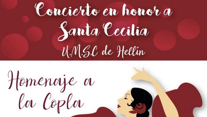 La Unión Musical Santa Cecilia de Hellín realiza su tradicional concierto en honor a Santa Cecilia
