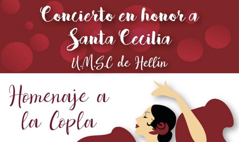 La Unión Musical Santa Cecilia de Hellín realiza su tradicional concierto en honor a Santa Cecilia