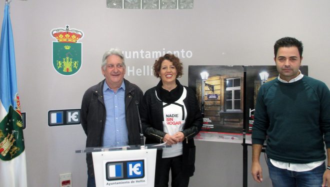 Cáritas y el Ayuntamiento de Hellín inician su campaña de concienciación “Nadie sin Hogar”