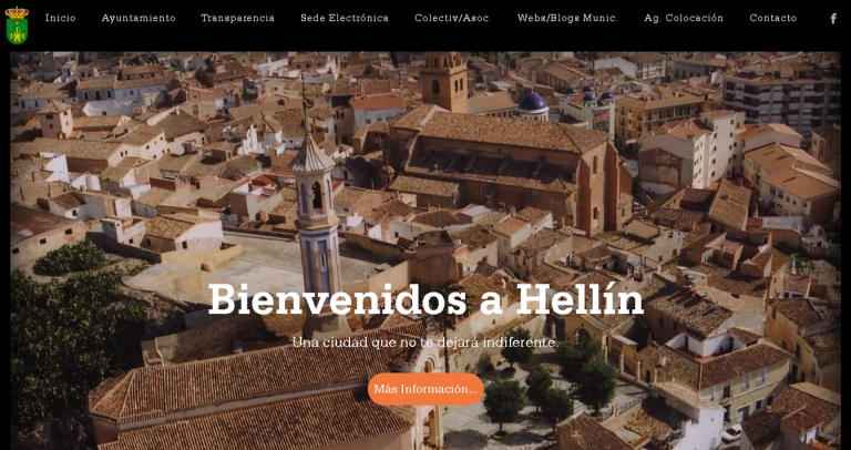 El Ayuntamiento de Hellín renueva su página web