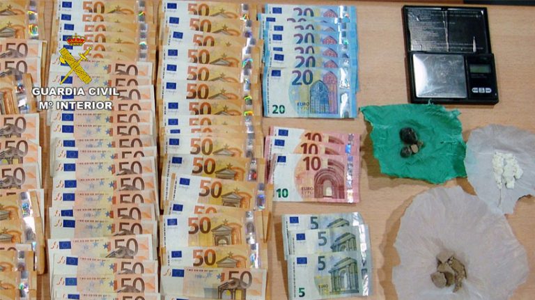 Detenido un vecino de Hellín con 250 dosis de heroína y cocaína en Jumilla