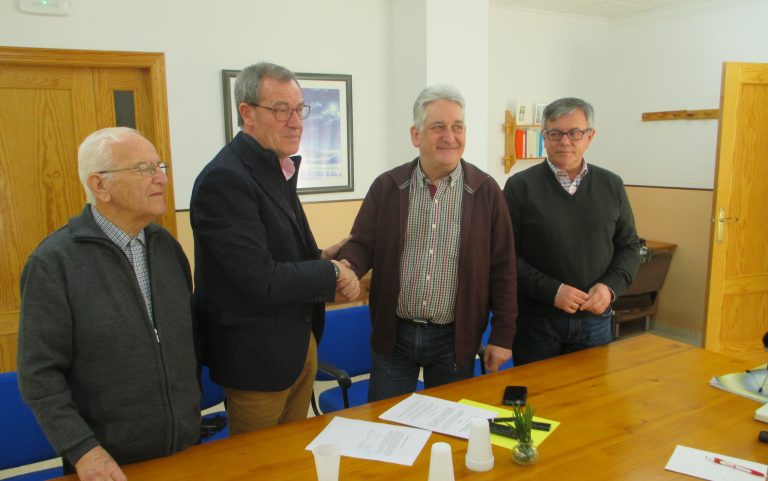 Firmado el convenio entre la Fundación Matilde Izquierdo y ASPRONA