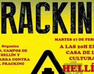 Charla informativa organizada por la Plataforma Cuenca del Segura contra el FRACKING