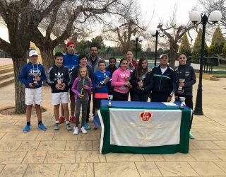 Cinco jugadores del Club de Tenis Hellín clasificados para el Torneo Regional