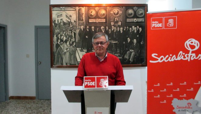Ramón García anunció su candidatura como presidente local del PSOE en Hellín