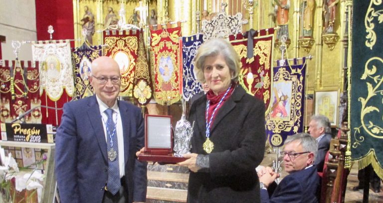 Teresa Romero pregonó la Semana Santa de Hellín