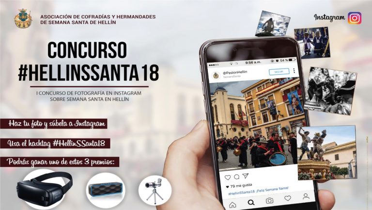 Primer Concurso de Fotografía de Instagram sobre la Semana Santa en Hellín