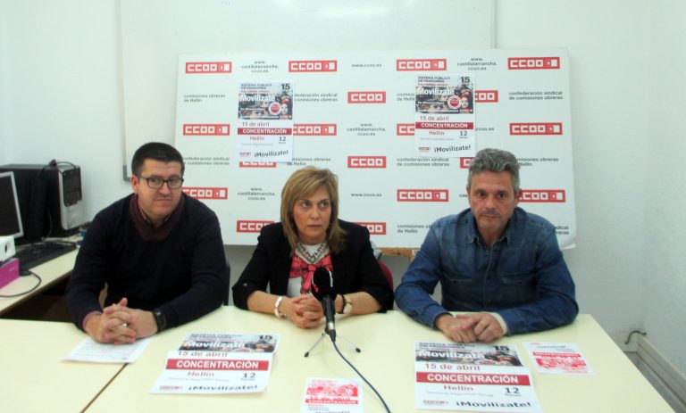 UGT y CC 00 convocan una nueva movilización para el próximo domingo