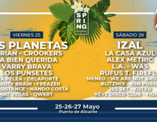 Los Planetas e Izal encabezan el cartel del Spring Festival en Alicante
