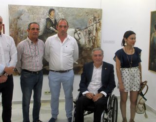Inaugurada en el Museo Comarcal la exposición del pintor José Ángel Ramírez
