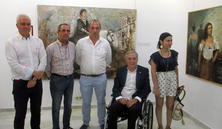 Inaugurada en el Museo Comarcal la exposición del pintor José Ángel Ramírez