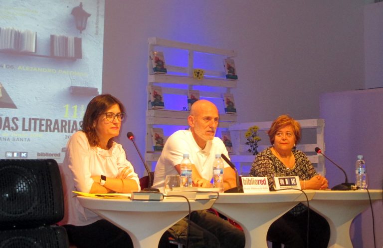 Inauguradas las XI Jornadas literarias con la presencia de Alejandro Palomas