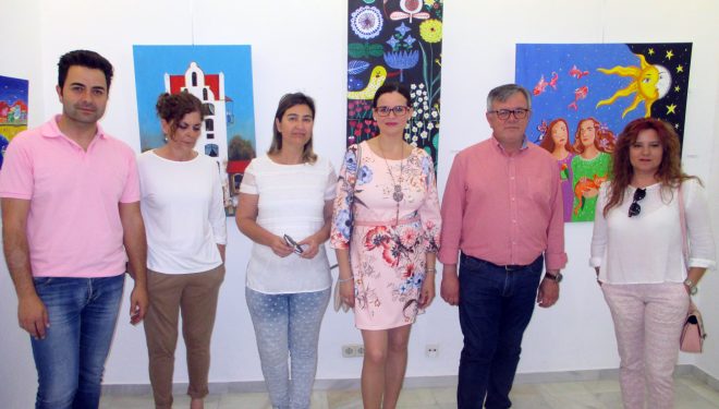 Inaugurada en el Museo Comarcal la muestra del Taller de Pintura y Dibujo de la UP