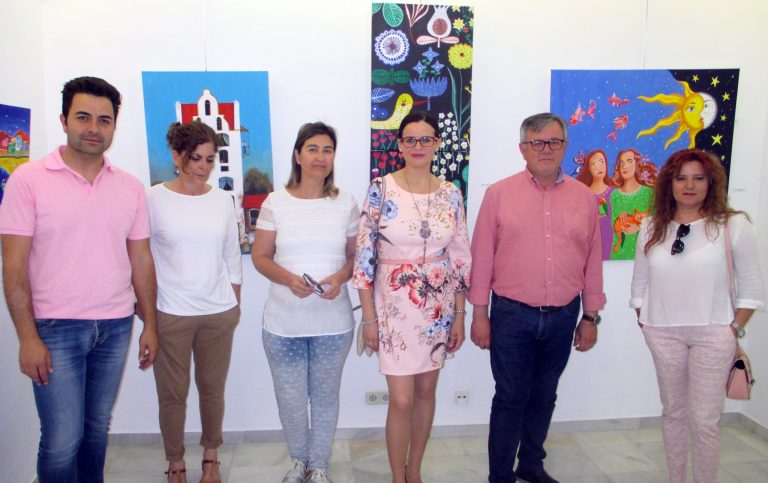 Inaugurada en el Museo Comarcal la muestra del Taller de Pintura y Dibujo de la UP