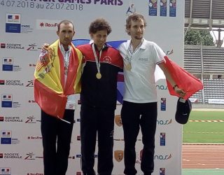Morote medalla de plata en los campeonatos al Aíre Libre celebrados en París