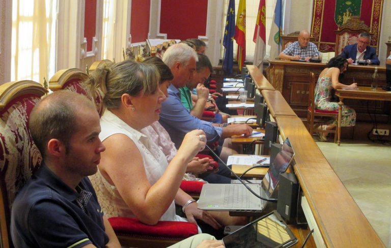 María Jesús López, sacó  adelante su moción sobre el tráfico ferroviario