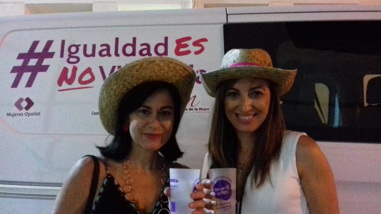 Las misiones pedagógicas de la campaña “Sin un Sí es No” comenzaron en Agramón