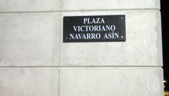 Don Victoriano Navarro Asín ya tiene su plaza en Hellín