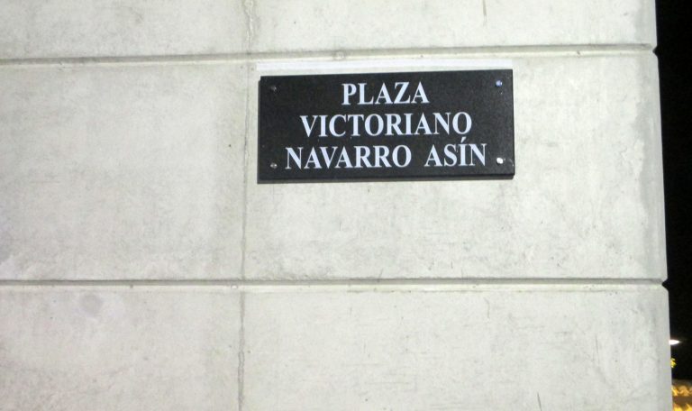 Don Victoriano Navarro Asín ya tiene su plaza en Hellín