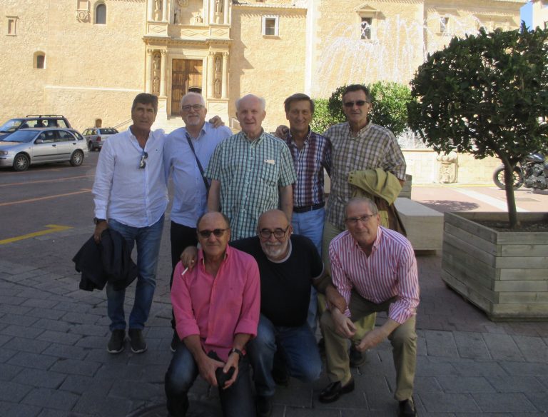 Jugadores del Hellín Deportivo de los años 70, visitan la Feria