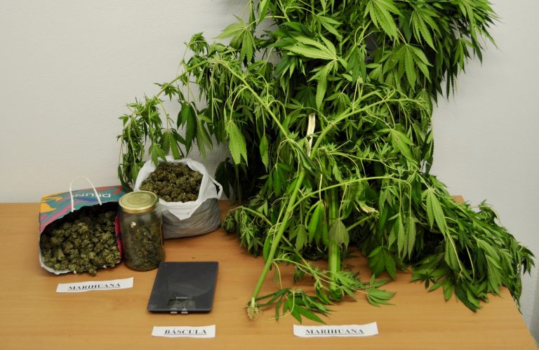 Un detenido por transportar droga en un vehículo