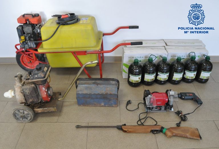 Tres detenidos acusados de un robo en una vivienda