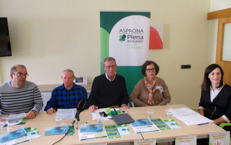 ASPRONA pone en marcha la campaña “Multiplícate por tres”