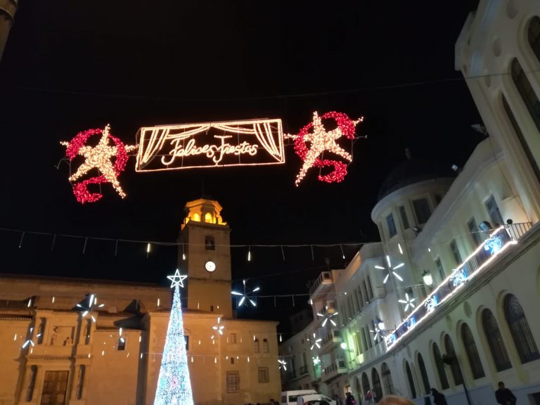 Encendido navideño en Hellín