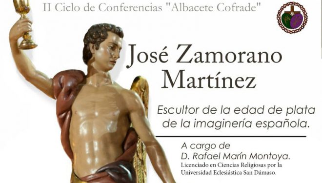 Conferencia en Albacete sobre el escultor hellinero José Zamorano