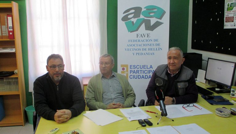 FAVE pide el apoyo de la ciudadanía a la Plataforma Ciudadana por el tren para Hellín y su Comarca