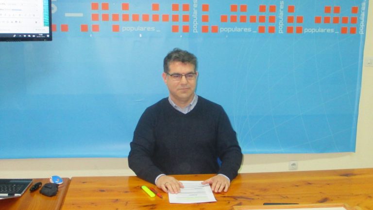 Manuel Serena muestra su preocupación por la ejecución de las obras de la calle Cristóbal Lozano