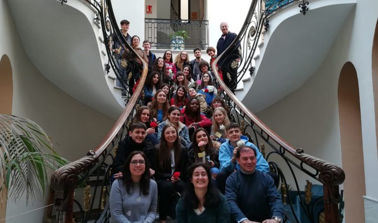Intercambio entre estudiantes de College Collyers y del IES Cristóbal Lozano
