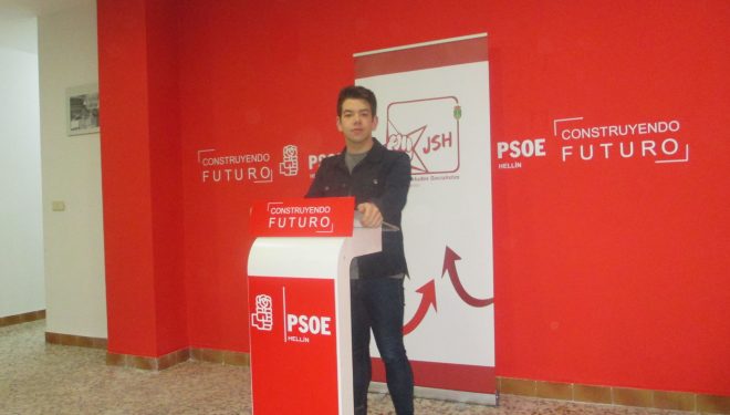 José Valverde, secretario de las Juventudes Socialista, sale al paso de las declaraciones de Nuevas Generaciones del PP