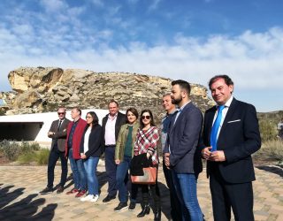 García-Page inauguró las instalaciones del Parque Arqueológico del Tolmo de Minateda