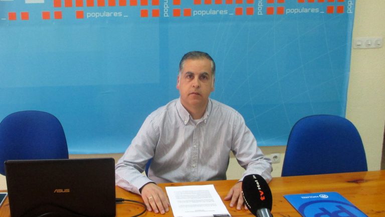 Pedro García, coordinador sectorial del PP, da a conocer una batería de medidas económicas