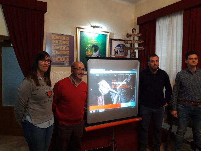 Presentación de la página Web de la Asociación de Peñas Tamborileras