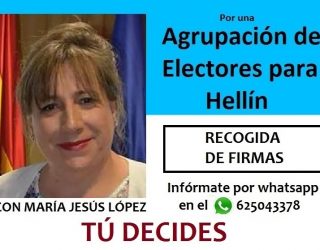 La Agrupación de Electores hace pública la lista con la que se presentará a las municipales