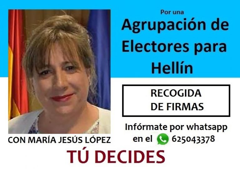 La Agrupación de Electores hace pública la lista con la que se presentará a las municipales