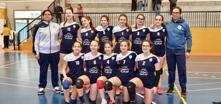 Importante triunfo del CV Ciudad de Hellín infantil femenino en Guadalajara