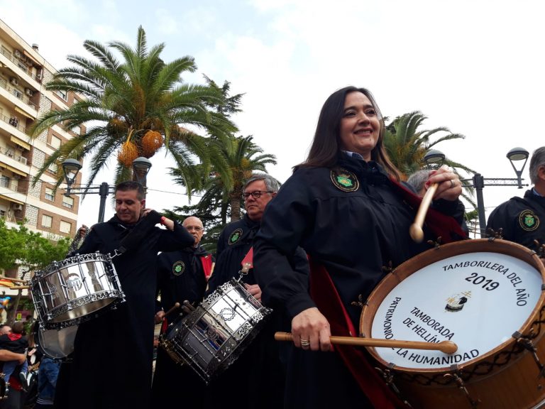 Encarnita Onrubia, Tamborilera del Año de la Semana Santa de Hellín