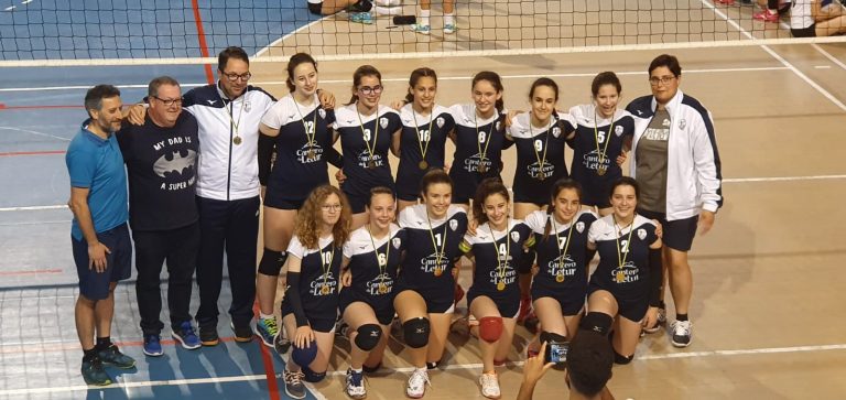 Digno papel de los equipos infantiles masculinos y femeninos en los Campeonatos de España