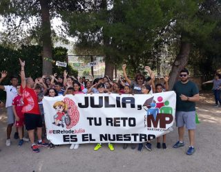 5.345 € recaudados en la campaña de ayuda a la alumna del C.P. Martínez Parras, Julia García