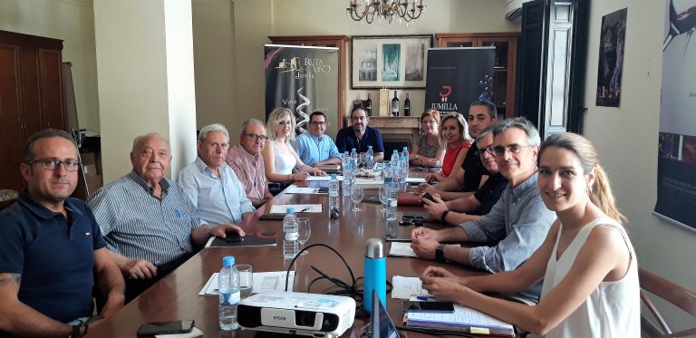 Reunión de los alcaldes del Consejo Regulador de la D.O. Jumilla